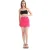 Hoge Taille Minirok met Een Ceintuur Detail