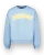 Raizzed sweater lichtblauw