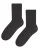 Steven – Heren Wol Kousen 1 Paar – Warme Gebreide Ribbel Kousen voor de Winter – Houtskool
