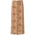 River Woods Full Buttoned Skirt Brown