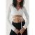 BA&SH Short Cardigan Ecru