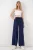 Hoge Taille Wijde Pantalon met Zak