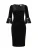GODDIVA Jurk ‘Goddiva’  zwart