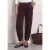 High Waist Barrel Leg broek met elastische tailleband