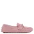 Mango suède mocassins roze