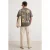 TRENDYOL MAN Jongens Kaki Slogan Kort Oversized T-shirts