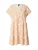 VERO MODA Zomerjurk ‘NETHE’  beige / donkerbeige / oranje