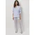 Dante6 Shiloh Straight Leg Lace Pants Crystal Blue