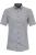 Casa Moda Casual Overhemd Korte mouw blauw