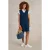 White Stuff Maple Denim Jersey Pinny Mid Denim
