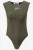 Malelions longsleeve sparkling shoulder bodysuit