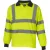 Yoko Heren hi-vis poloshirt met lange mouwen