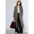 Mango gebreid vest met ceintuur – bruin