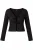 BRAVE SOUL Blouse  zwart