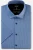OLYMP Level Five 24/Seven Jersey shirt blauw, Bedrukt