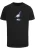 Mister Tee Shirt ‘Dove Sneaker’  lichtgrijs / jade groen / donkerlila / zwart