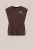 WE Fashion – Dames shirt met embroidery – Regular fit – Bruin – LENZING™ ECOVERO™ viscose –