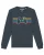 Watapparel Sweatshirt ‘Retro Joystick’  blauw / geel / antraciet / pink