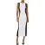Moschino Long Merino Wool Dress White