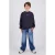 Raizzed sweater met backprint – zwart