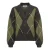 &Co Woman gebreid geruit vest – groen