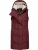 Ragwear Sportbodywarmer ‘Pavla’  wijnrood