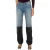 Lange recht gesneden denim broek 6Y5J15-5DWSZ vrouw