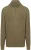 Tommy Hilfiger Big&Tall Half Zip Kabel Pullover Olijfgroen