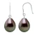 Oorbellen haak Knik Tahitian Pearls Pears 9-10 mm 925
