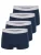 SLOGGI Boxershorts ‘men GO ABC 2.0’  donkerblauw