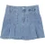 Tommy Hilfiger Meisjes Plissé Denim Mini Rok (Blauw)