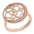 Orphelia Dames 925 Sterling Zilveren Ring – Roze ZR-7089/1