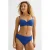 BEACHWAVE seersucker omslag bikinibroekje met lurex blauw
