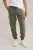 WE Fashion Blue Ridge slim casual broek olijfgroen