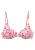 LASCANA Bikinitop  olijfgroen / lila / cranberry / wit