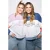 S.Oliver x Heidi Klum sweater met tekst – blauw/wit