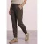Broek met Mid Waist-taille en Slim Leg-pijpen, met een subtiel patroon