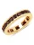 Rafaela Donata Ring  goud / bordeaux