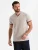 Ombre Shirt  lichtgrijs / rood