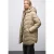 Street One Dames Gewatteerd midi-jack in Beige