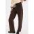 Mango high waist barrel jeans donkerbruin