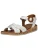 Tamaris Sandalen met riem  wit