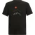 Regatta Heren Fingal Moon Mountain T-Shirt (Zwart)