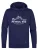 Petrol Industries Sweatvest  blauw / wit