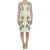 Dolce & Gabbana Dames Witte Brokaat Kristallen Sheath Jurk
