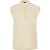 Boss Dames/Dames Emalla Geribd Mouwloos Vest Top (Wit)