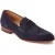 Base London Bruno Leren Heren Navy Loafers