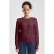 QS pullover rood gebreid