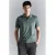 Mango Man slim polo groen
