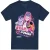K-Pop Demon Hunters Unisex Volwassen Rumi Scrapbook Sterren T-Shirt (Navy)